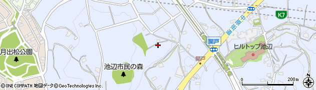 神奈川県横浜市都筑区池辺町1186周辺の地図