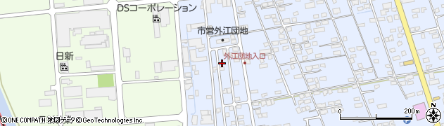 鳥取県境港市外江町3828周辺の地図