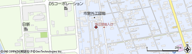 鳥取県境港市外江町3813周辺の地図