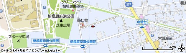 神奈川県相模原市南区麻溝台3120周辺の地図