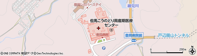 ファミリーマート公立豊岡病院店周辺の地図