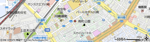 川崎ステーションイン周辺の地図