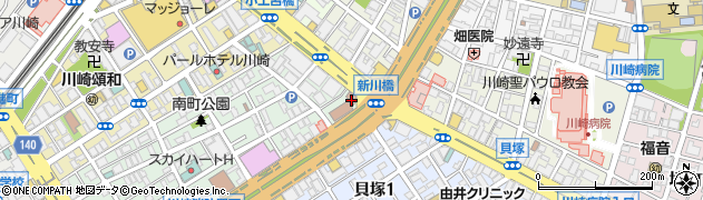 川崎警察署南町交番周辺の地図
