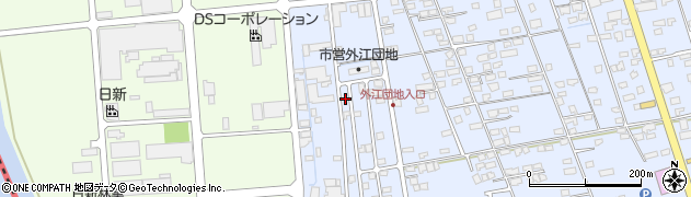 鳥取県境港市外江町3832周辺の地図
