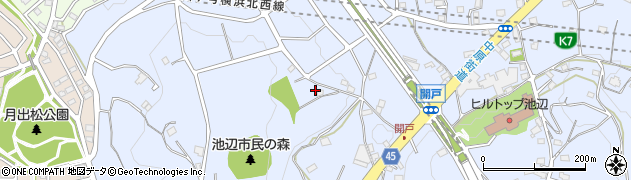 神奈川県横浜市都筑区池辺町1185周辺の地図