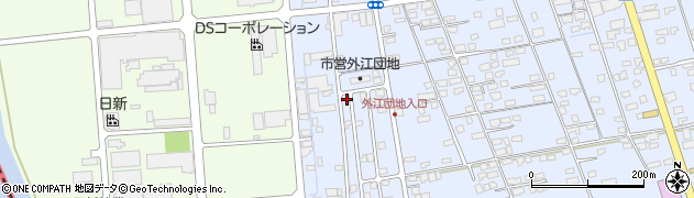 鳥取県境港市外江町3831周辺の地図