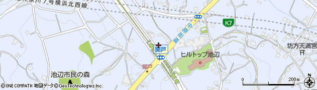 神奈川県横浜市都筑区池辺町1229周辺の地図
