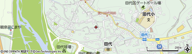 神奈川県愛甲郡愛川町田代418周辺の地図