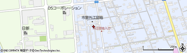 鳥取県境港市外江町3811周辺の地図
