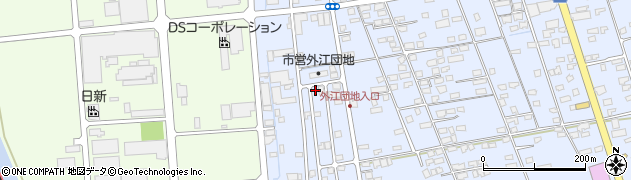 鳥取県境港市外江町3830周辺の地図