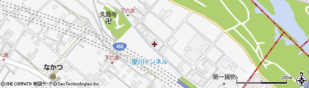 神奈川県愛甲郡愛川町中津2501周辺の地図