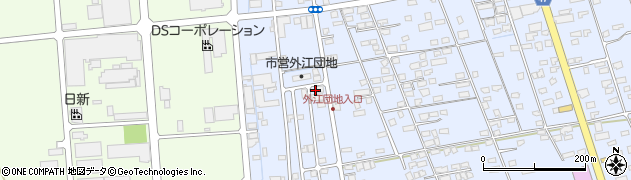 鳥取県境港市外江町3804周辺の地図