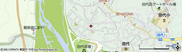神奈川県愛甲郡愛川町田代406周辺の地図