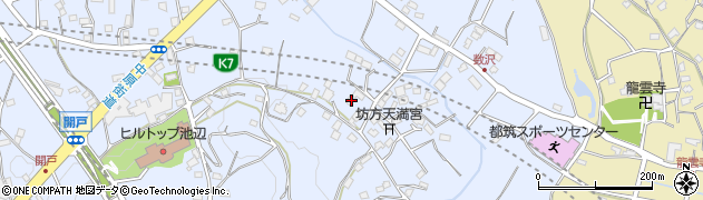 神奈川県横浜市都筑区池辺町2086周辺の地図
