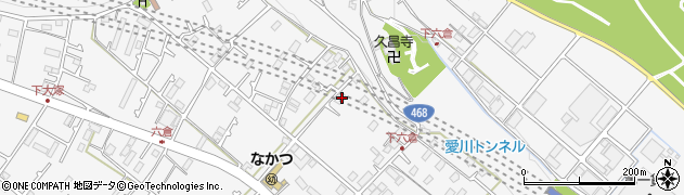 神奈川県愛甲郡愛川町中津2229周辺の地図