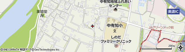 岐阜県美濃市生櫛1225周辺の地図