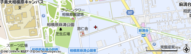 神奈川県相模原市南区麻溝台3153周辺の地図