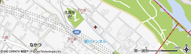 神奈川県愛甲郡愛川町中津2500周辺の地図