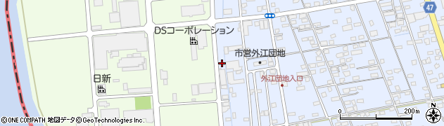鳥取県境港市外江町3730周辺の地図