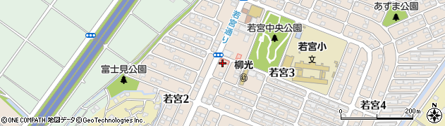 若宮中央医院周辺の地図