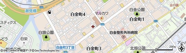 千葉県市原市白金町周辺の地図