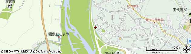 神奈川県愛甲郡愛川町田代1668周辺の地図