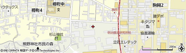 神奈川県横浜市港北区師岡町807周辺の地図