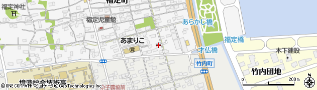 鳥取県境港市福定町28周辺の地図
