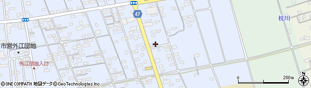 鳥取県境港市外江町2256周辺の地図
