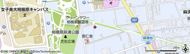 神奈川県相模原市南区麻溝台3155周辺の地図