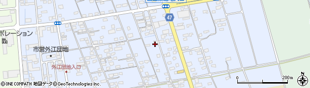 鳥取県境港市外江町2372周辺の地図