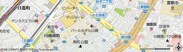 川崎ビッグ周辺の地図