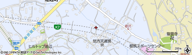 神奈川県横浜市都筑区池辺町2083周辺の地図
