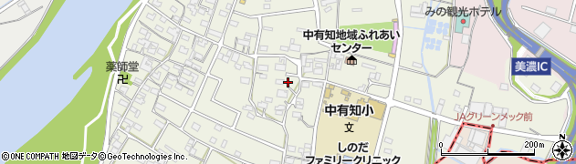 岐阜県美濃市生櫛1214周辺の地図
