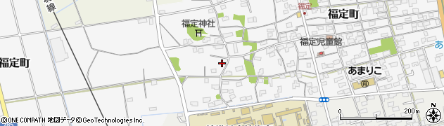 鳥取県境港市福定町441周辺の地図