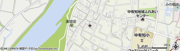 岐阜県美濃市生櫛1255周辺の地図