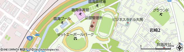 千葉県市原市岩崎緑地周辺の地図