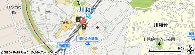 神奈川県横浜市都筑区川和町周辺の地図