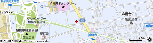 神奈川県相模原市南区麻溝台2372周辺の地図