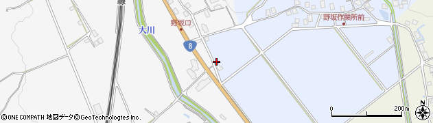 滋賀県長浜市西浅井町野坂100周辺の地図