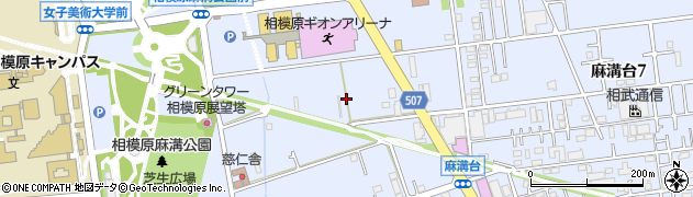 神奈川県相模原市南区麻溝台2362周辺の地図