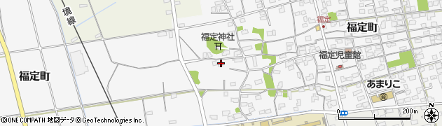 鳥取県境港市福定町510周辺の地図