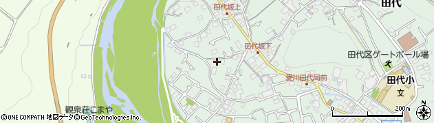 神奈川県愛甲郡愛川町田代1589周辺の地図