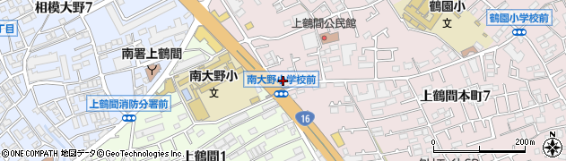 マクドナルド１６号上鶴間店周辺の地図