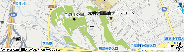 神奈川県相模原市南区当麻696周辺の地図