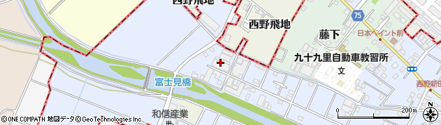 株式会社ヤマコー　東金工場周辺の地図