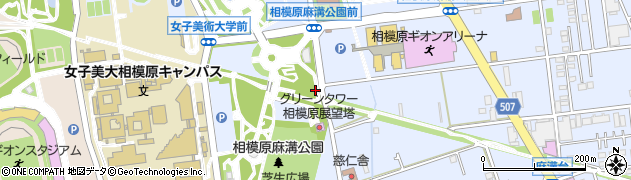 神奈川県相模原市南区麻溝台2343周辺の地図