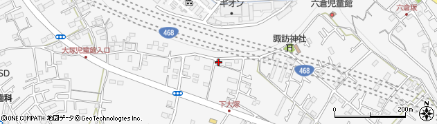 神奈川県愛甲郡愛川町中津1659周辺の地図