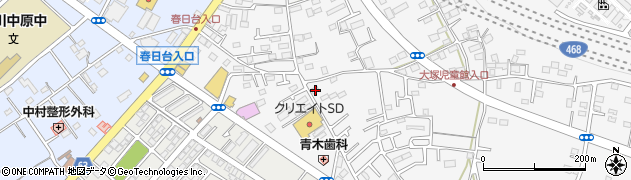 神奈川県愛甲郡愛川町中津1828周辺の地図