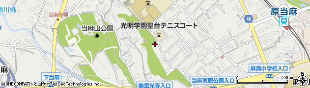神奈川県相模原市南区当麻743周辺の地図